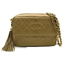 Chanel CC Matelasse Camera Bag  Leather Crossbody Bag in Good condition