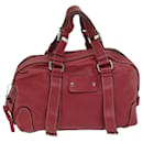 Chloe Hand Bag Leather Pink Auth bs12851 - Chloé