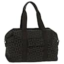 GIVENCHY Tote Bag Canvas Brown Black Auth bs12853 - Givenchy
