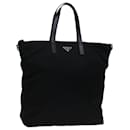 PRADA Shoulder Bag Nylon 2way Black Auth ki4294A - Prada