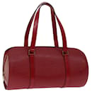 LOUIS VUITTON Epi Soufflot Hand Bag Red M52227 LV Auth tb1066 - Louis Vuitton