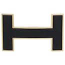 Accessorio HERMES Solo fibbia / Fibbia per cintura in metallo nero - 101820 - Hermès