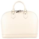 Louis Vuitton Cream Epi Leather Alma PM Bag M5280J
