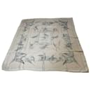 carré hermès ancien "les perruches" par xavier de poret avec boite et surboite - Hermès