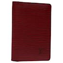 Porta carte LOUIS VUITTON Epi Organizer De Poch Rosso M6358E LV Autentica ep3928 - Louis Vuitton