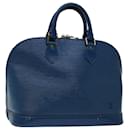 LOUIS VUITTON Epi Alma Hand Bag Toledo Blue M52145 LV Auth 69932 - Louis Vuitton