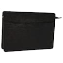 LOUIS VUITTON Epi Pochette Homme Clutch Bag Black M52522 LV Auth 69820 - Louis Vuitton