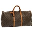 Louis Vuitton Monograma Keepall 60 Boston Bag M41422 LV Auth yk11292
