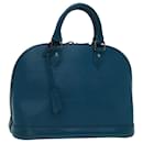 LOUIS VUITTON Epi Alma PM Hand Bag Blue Cyan M40624 LV Auth 69926 - Louis Vuitton