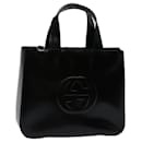 GUCCI Hand Bag Patent leather Black 000 1013 0504 Auth ep3889 - Gucci