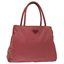 PRADA Hand Bag Nylon Pink Auth bs13247 - Prada