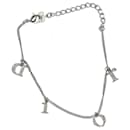 Christian Dior Stone Bracelet Argent Auth yk11456