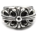 Silver Floral Cross Ring - Chrome Hearts