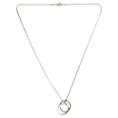 silver Ring pendant - Tiffany & Co