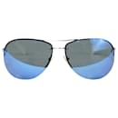 Gafas de sol teñidas de aviador azul - Prada