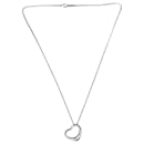 silver sterling silver heart necklace - Tiffany & Co