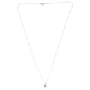 silver flower charm sterling silver necklace - Tiffany & Co