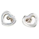 Silver sterling silver heart earrings - Tiffany & Co