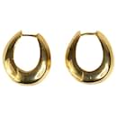 Gold Ice hoop earrings - Autre Marque