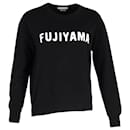 Isabel Marant Etoile Fujiyama Sweatshirt aus schwarzer Baumwolle