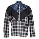 Givenchy Patchwork Shirt in Multicolor Cotton