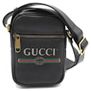 Gucci Leather Sherry Line Crossbody Bag Leather Crossbody Bag 574803 in Good condition