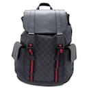 GG Supreme Black Backpack 495563 - Gucci