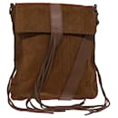 Bolsa de ombro GIVENCHY em camurça marrom Auth bs12943 - Givenchy