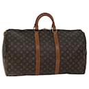 Louis Vuitton-Monogramm Keepall 55 Boston Bag M.41424 LV Auth 69920