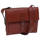 SAINT LAURENT Shoulder Bag Leather Brown Auth bs13211 - Saint Laurent