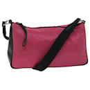 PRADA Shoulder Bag Nylon Pink Auth ar11645b - Prada
