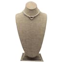 TIFFANY & CO. Sterling Silver Multi Strand Mesh Heart Choker Toggle Necklace - Autre Marque