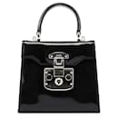 GUCCI Mini bags Patent leather Black Lady Lock - Gucci