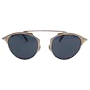 NEW CHRISTIAN DIOR SO REAL M SUNGLASSES 0Y81R METAL GOLD SUGLASSES - Christian Dior