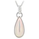 Tasaki 14K Mabe Pearl Teardrop Necklace  Metal Necklace in Excellent condition