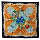 Hermes Carré Varangues Silk Scarf Cotton Scarf in Excellent condition - Hermès