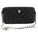 Black Pearl 2016 wallet on chain - Chanel