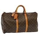 Louis Vuitton-Monogramm Keepall 50 Boston Bag M.41426 LV Auth 69767