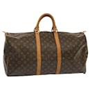 Louis Vuitton-Monogramm Keepall 55 Boston Bag M.41424 LV Auth am5997