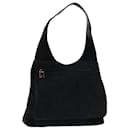 GUCCI Shoulder Bag Suede Black Auth ep3653 - Gucci