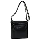 BALLY Shoulder Bag Leather Black Auth bs13347 - Bally