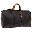 Louis Vuitton Monograma Keepall 50 Boston Bag M41426 Autenticação de LV 69911