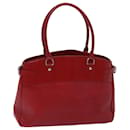 Bolsa de mão LOUIS VUITTON Epi Passy GM vermelha M59252 LV Auth bs13221 - Louis Vuitton