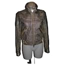 leather jacket - Hogan