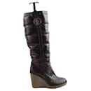 brown boots - Moncler
