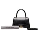 Balenciaga Leather Hourglass Bag  Leather Handbag 593546 in Fair condition