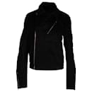 Saint Laurent Biker Jacket in Black Cotton