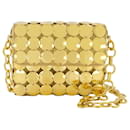 Button Flap S Crossbody - Paco Rabanne - Gold