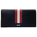 Bally Leather Long Wallet Long Wallet Leather 6302794 in