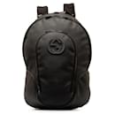 Gucci Interlocking G Travel Backpack Leather Backpack 223705 in Good condition
